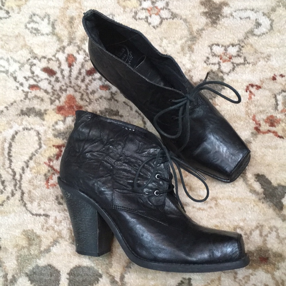 Jeffrey Campbell Black Booties